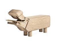 Kay Bojesen Hippopotame Personnages 9 cm Décorations de Noël en bois, bois