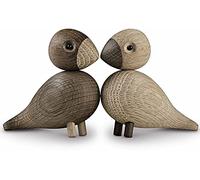 Kay Bojesen Inséparables 1 Paire de Figurines 9 cm Oiseaux chanteurs Décoration, Bois