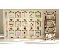KAY & CIE Tableau de Routine Enfant en Bois ludique Montessori - Apprendre l'autonomie - Jeu éducatif - Cadeau Enfant dès 3 Ans