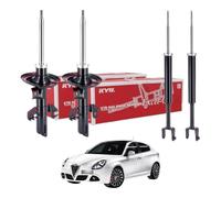 KAYABA Ensemble De 4 Amortisseurs ALFA ROMEO Giulietta 10-20 Avant + Arrière