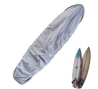 Kayak Cover, Waterproof Surfboard Protector, 181.196 inches Heavy Duty & Long Lasting Design, Anti Slip Sturdy Shield for Outdoor Boating, Surfing, Camping, Wilderness Adventures, Storage Protection