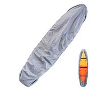 Kayak Cover, Waterproof Surfboard Protector, 181.196 inches Heavy Duty & Long Lasting Design, Anti Slip Sturdy Shield for Outdoor Boating, Surfing, Camping, Wilderness Adventures, Storage Protection