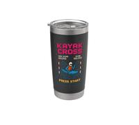 Kayak Cross Press Start Arcade Gobelet isotherme en acier inoxydable double paroi