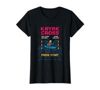 Kayak Cross Press Start Arcade T-Shirt Graphique avec Valeur