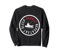 Kayak de pêche pour trouver Une Nouvelle Eau à la Ligne d'eau Douce à la Retraite Sweatshirt