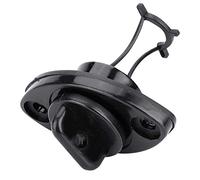 Kayak Drain Plug Set, Black Plastic Boat Scupper Plugs Thread Bung Course Thread Drain Accessories for Kayak Canoe Boat