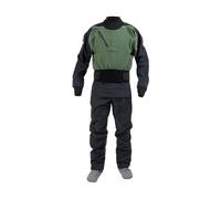Kayak Dry Suit Combinaison Combinaison de kayak étanche 4 couches for homme, une pièce avec joint en latex for la flottaison dérive(L)