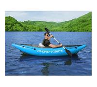 Bestway 65115 Cove Champion X1 Inflatable Kayak Set Bleu 1 Place