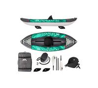 Kayak gonflable Aqua Marina Laxo 285 - 1 place - Vert - Adulte