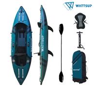WattSUP Kayak gonflable Cod 1p Bleu 340 x 85 cm