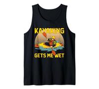 Kayak Humour Wet Citation Funny Paddling Lake Graphic Débardeur