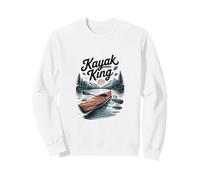 Kayak King in The Wild Adventure pour kayakistes Sweatshirt