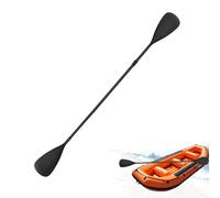 Kayak Paddle, 2-in-1 Adjustable Kayak Paddles, Ergonomic Quick-Release Rowing Tool, Single and Double Head Combination for Boat Training, Water Sports, Touring, Fishing, Lightweight Durable Design