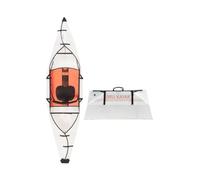 Kayak Pliable Inlet Oru Kayak - Stable, résistant, léger - pour Adultes et Jeunes - Kayaks de lac, rivière et océan - Taille (déplié) : 290 x 76 cm, Poids : 9,1 kg