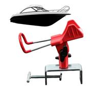 Kayak Pole Holder - 360 Degree Adjustable, Non Slip Rustproof Support Bracket | Trolling Rod Stand Saltwater Marine Storage Rack Organizer for Yacht Pier Deck Dock Canoe Boat Speedboat