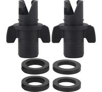 Kayak -Prise d'air Adaptateur bateau noir -Inflation Surfboard -Accessoires