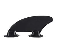 Kayak Skeg Tracking Fin, Fin de planche à bassin versant en plastique, nageoires intégrales Points de montage Black Watershed Boat Boats Accessoires pour la plupart des bateaux