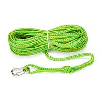 Kayak Tow Rope with Clip, Heavy Duty Boat Mooring Rope Dock Line with 316 Stainless Steel Hook for Jet Ski Anchor PWC Pontoon Marine