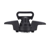 Kayak Track Line Cleat | High - Strength Nylon Horn Design with Tie - Down | Secure Docking for Kayaks/Canoes/Fishing Boats | Easy Mount Installation, Saltwater Tolerant