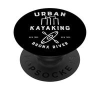 Kayak Urbain ~ Bronx River, New York City PopSockets PopGrip Adhésif