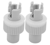 Kayak Valve Connector 2Pcs | PVC Hose Adapter for Inflatable Boats/Rowing Boats/Dinghies | Universal Valve Replacement Accessories