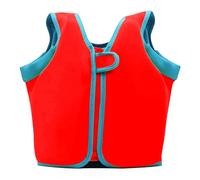 Kayaking Vest Kids High Buoyancy Neoprene Front Zipper Boating Surfing Beach Pool Outdoor Safety Water Sports(Red,M (3-4 Years))