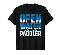Kayakiste De Mer Traversee Oceanique Kayak Pagayeur en Eau T-Shirt