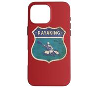 Kayaks KANU Rafting PADDEL Bateau Kayak Vintage KAJAK Coque pour iPhone 16 Pro Max