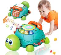 Kaybolge Jouet Bebe 1 an Jouet Bebe 6-12 Mois Cadeau Jouet Enfant Bebe 1 2 3 Ans avec lumières/Sons d'animaux/numéro de Lettre de téléphone Cadeau d'anniversaire pour 6 9 12 18 Mois