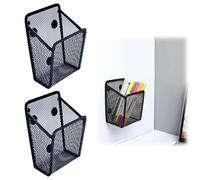 KAYEF 2 pièces Porte-stylos magnétiques, Accessoire pour autocollants de réfrigérateur, Rangement de crayons noirs, Convient pour l'organisation du bureau, le rangement du réfrigérateur, etc.