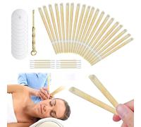 KAYEF 20 Piece Ear Wax Removal Candle Ear Candle Kit, Ear Cleaning Candle, Cleaning Ear Candle, Ear Cleaning Candle Beeswax Ear Candle