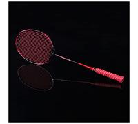 KAYLRE Raquette De Badminton Ultralight 8U 64g Strung Badminton Raquette Professional Carbon Badminton Raquette Fibre de Carbone Poignées et Bracelet de Carbone Lot de Raquette Badminton (Size : C2)