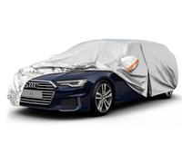Kayme Bâche Voiture Break Étanche, 6 Couches Housse de Protection Voiture Extérieur. Compatible avec A6 Allroad, 5 Serie Touring, Classe E, T-Modell/All-Terrain, Volvo V90 Etc. Pour Wagon 485 à 505 cm