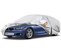 Kayme Bâche Voiture Étanche Respirante, 6 Couches Housse de Protection Voiture Extérieur Compatible avec 2013-2024 BMW 4 Series(F36 F33 F32 G2 G23 G26), Contre Pluie Soleil Poussière avec Zip.