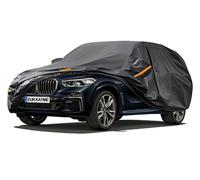 Kayme Bâche Voiture Étanche Respirante, 7 Couches Housse de Protection Voiture Extérieur Contre Pluie Soleil Poussière, Compatible avec Cayenne, GLE, BMW X5, Grand Cherokee etc. pour SUV 485 à 510 cm