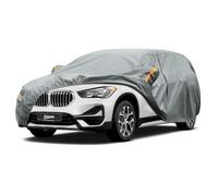 Kayme Bâche Voiture Étanche Respirante Compatible avec BMW X1(2009-2025), Poids Lourd Housse de Protection Voiture Extérieur, Contre Pluie Soleil Poussière avec Doublure en Coton.