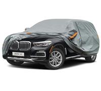 Kayme Bâche Voiture Étanche Respirante Compatible avec BMW X5 (2010-2025), Poids Lourd Housse de Protection Voiture Extérieur, Contre Pluie Soleil Poussière avec Doublure en Coton.
