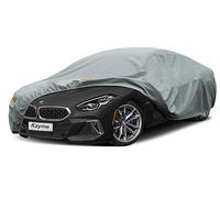 Kayme Bâche Voiture Étanche Respirante Compatible avec BMW Z4 (2009-2025), Poids Lourd Housse de Protection Voiture Extérieur, Contre Pluie Soleil Poussière avec Doublure en Coton.