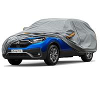 Kayme Bâche Voiture Étanche Respirante Compatible avec Honda CR-V (2015-2025), Poids Lourd Housse de Protection Voiture Extérieur, Contre Pluie Soleil Poussière avec Doublure en Coton.