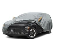 Kayme Bâche Voiture Étanche Respirante Compatible avec Hyundai Kona(2017-2025), Poids Lourd Housse de Protection Voiture Extérieur, Contre Pluie Soleil Poussière avec Doublure en Coton.