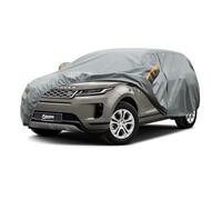 Kayme Bâche Voiture Étanche Respirante Compatible avec LR Range Rover Evoque(2012-2025), Poids Lourd Housse de Protection Voiture Extérieur, Contre Pluie Soleil Poussière avec Doublure en Coton.