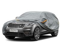 Kayme Bâche Voiture Étanche Respirante Compatible avec Range Rover (2005-2025), Poids Lourd Housse de Protection Voiture Extérieur, Contre Pluie Soleil Poussière avec Doublure en Coton.