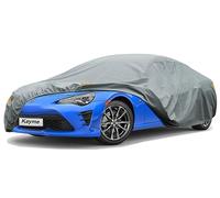 Kayme Bâche Voiture Étanche Respirante Compatible avec Toyota 86(2012-2025), Poids Lourd Housse de Protection Voiture Extérieur, Contre Pluie Soleil Poussière avec Doublure en Coton.