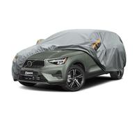 Kayme Bâche Voiture Étanche Respirante Compatible avec Volvo XC40(2018-2025), Poids Lourd Housse de Protection Voiture Extérieur, Contre Pluie Soleil Poussière avec Doublure en Coton.