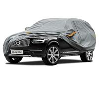 Kayme Bâche Voiture Étanche Respirante Compatible avec Volvo XC90 (2015-2025), Poids Lourd Housse de Protection Voiture Extérieur, Contre Pluie Soleil Poussière avec Doublure en Coton.