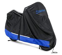 Kayme Housse Moto Impermeable Exterieur, Bâche Protection Étanche Interieur, 300D Résistant aux Poussière/Neige/Pluie/Vent/Soleil, pour Vspa Scooter (218 x 101 x 110 cm) M