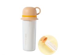 KAYNO Boîte de rangement pour brosse à dents de voyage, rangement et lavage 3 en 1, gobelet portable en plastique pour brosse à dents et dentifrice pour une famille de trois voyages, voyages