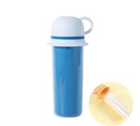 KAYNO Boîte de rangement pour brosse à dents de voyage, rangement et lavage 3 en 1, gobelet portable en plastique pour brosse à dents et dentifrice pour une famille de trois voyages, voyages