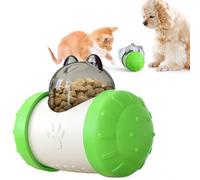 KAYNO Distributeur de friandises pour animaux de compagnie, chat et chien, puzzle pour animaux de compagnie, matériau de qualité alimentaire, anti-basculement, bac de rangement alimentaire transparent