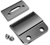 Kaynway Lames de rechange pour tondeuse Wahl, Stagger Sharp en acier inoxydable pour tondeuse Wahl Magic Clip Senior Sterling-4 Super Taper modèle #8148, 8591,8400, 8504,1919 (noir)